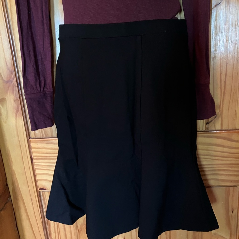 White House Black Market Black Skirt